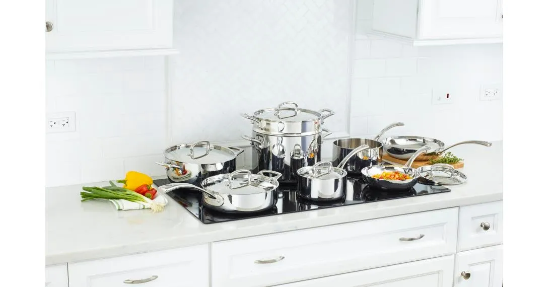 French Classicstainless Cookware Set 13 Pc