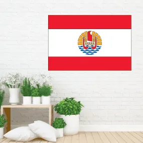 French polynesia Flag Sticker