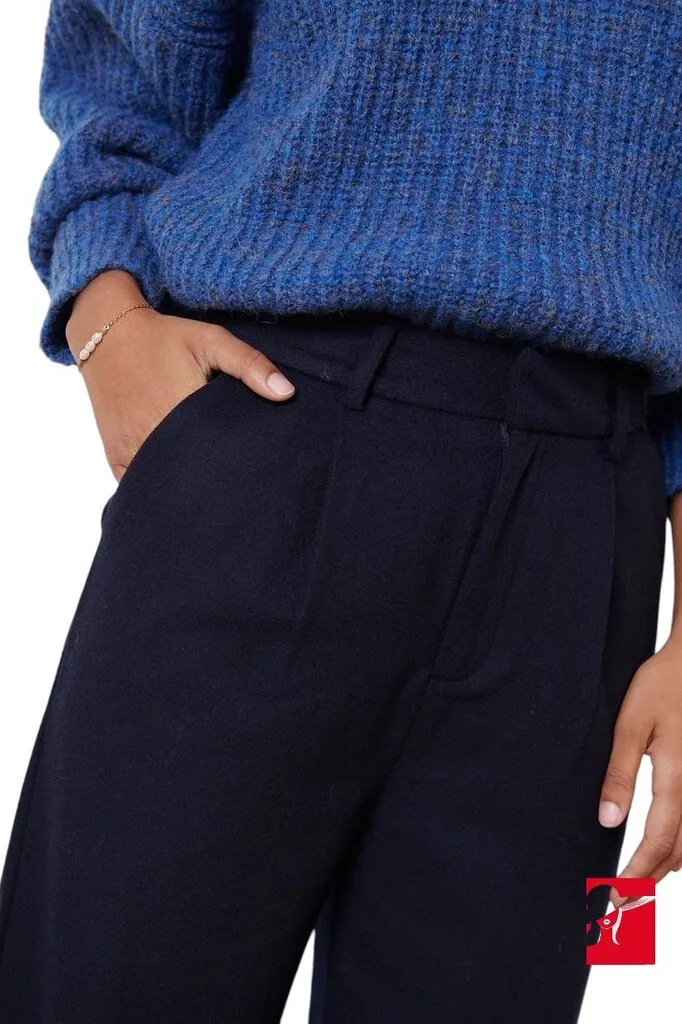 Garance Paris Toby wool blend wide leg pants NEW size M