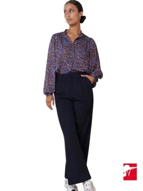 Garance Paris Toby wool blend wide leg pants NEW size M