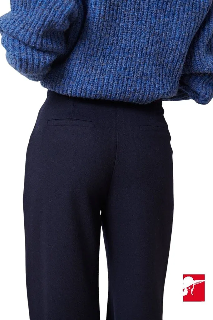 Garance Paris Toby wool blend wide leg pants NEW size M