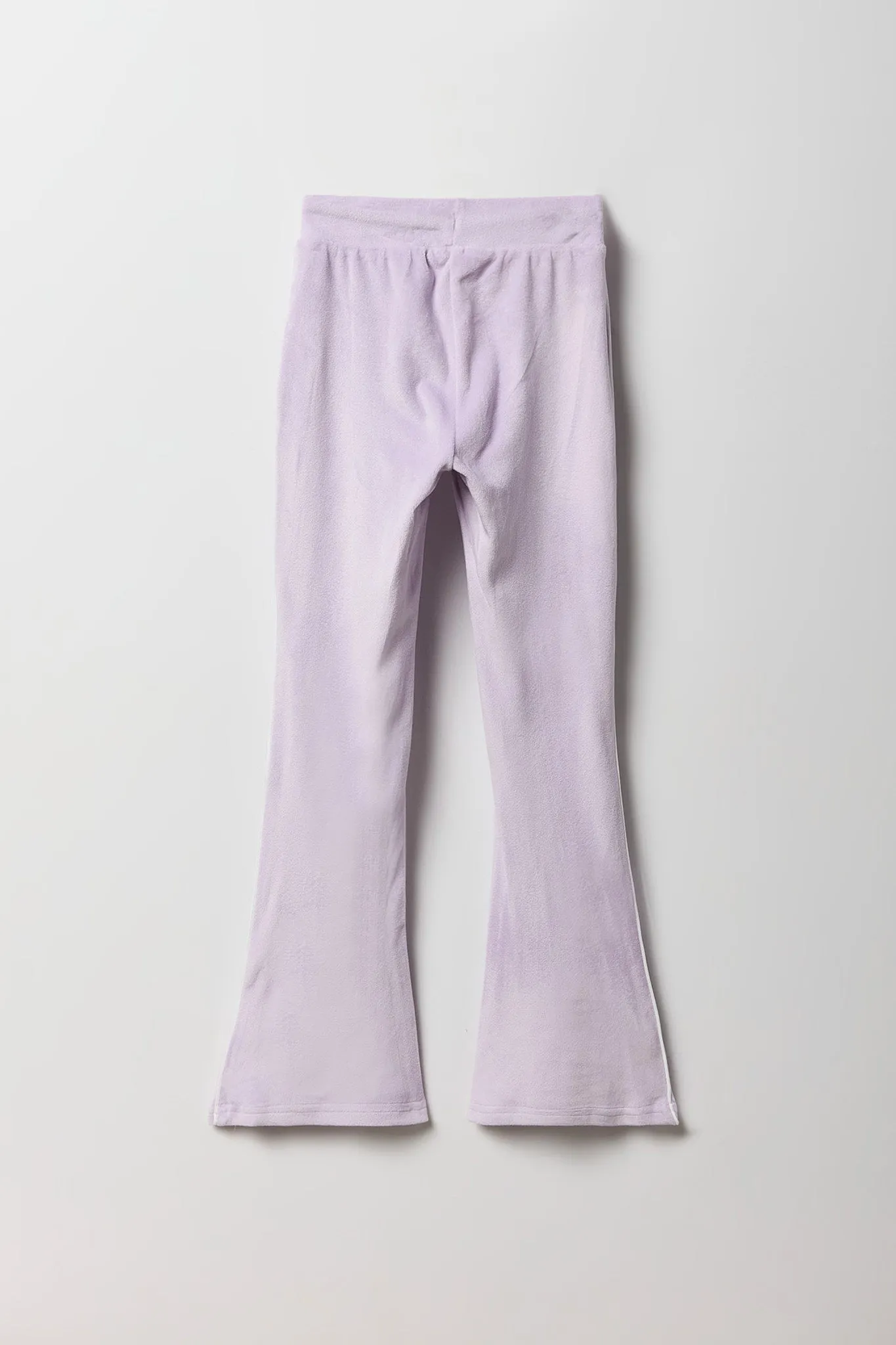 Girls Velour Flare Pant