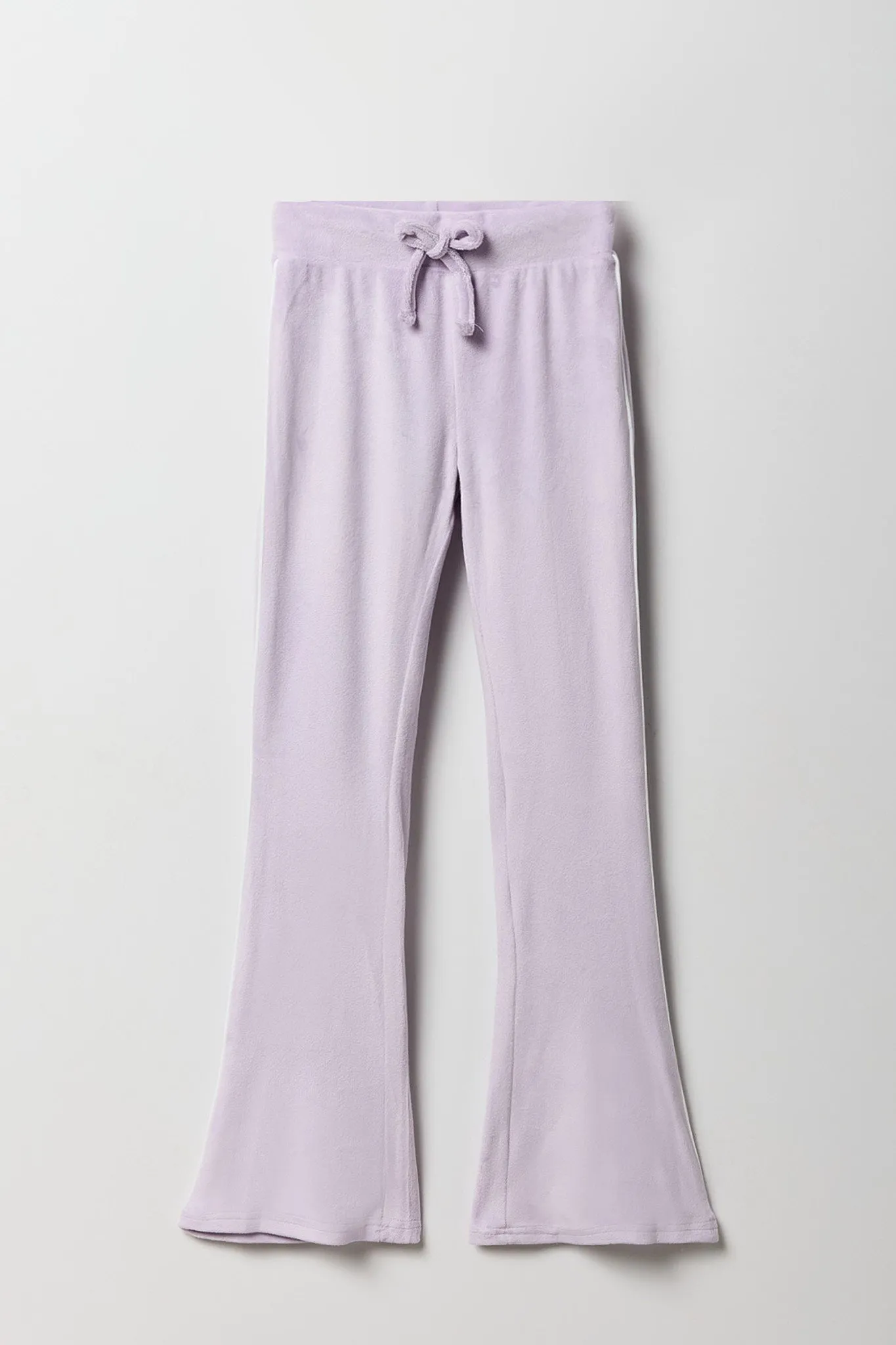 Girls Velour Flare Pant