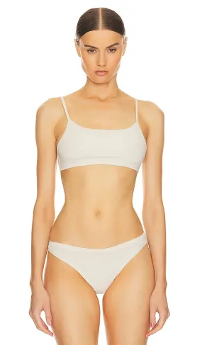 Helsa Jersey Bralette in Neutral