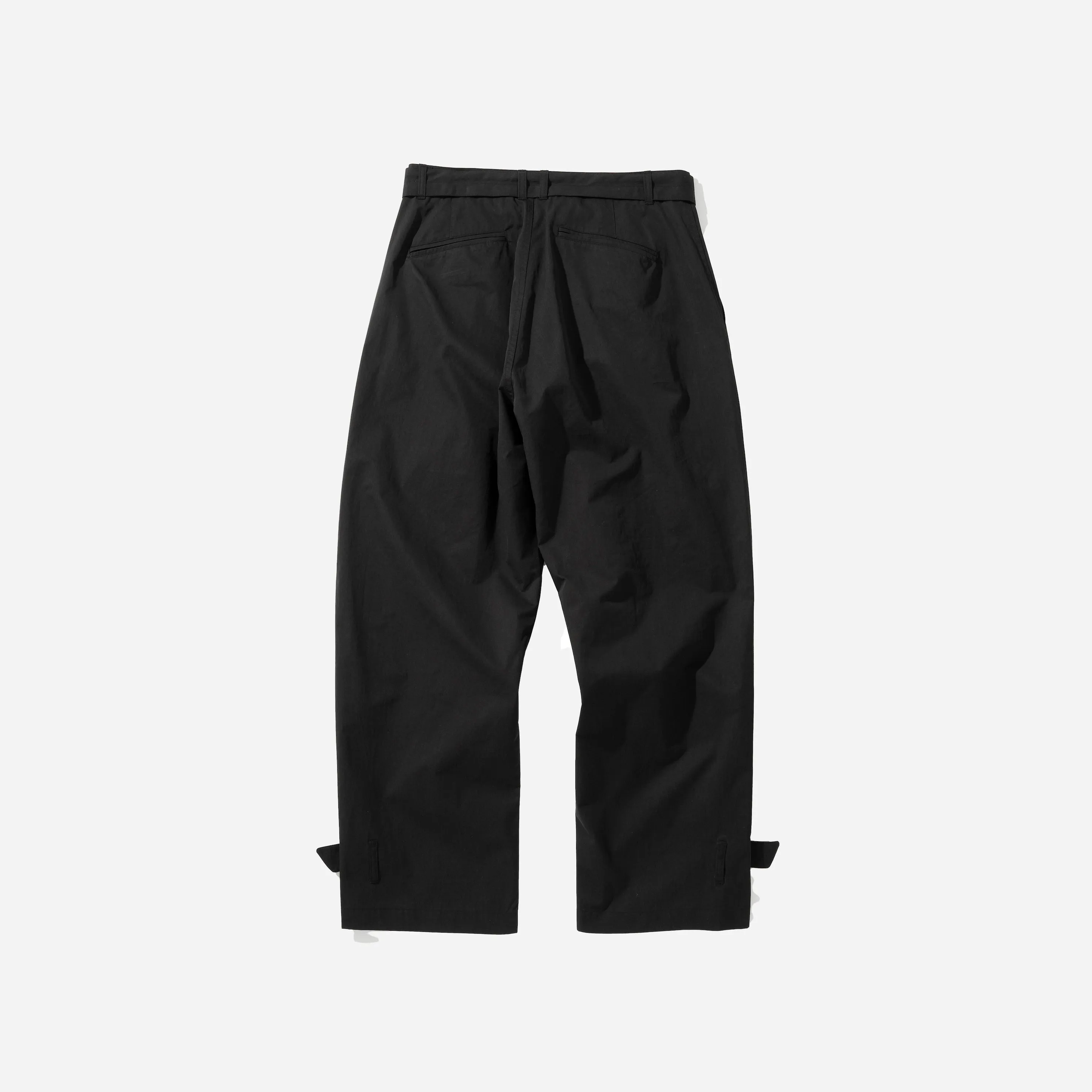 HUNTING BELTED PANTS - BLACK