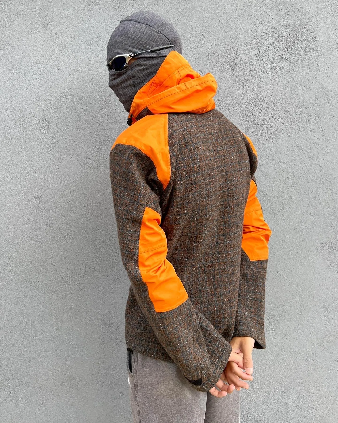 Junya Watanabe x Goldwin x GoreTex Technical Wool Panelled Runway Jacket - Size L fits M