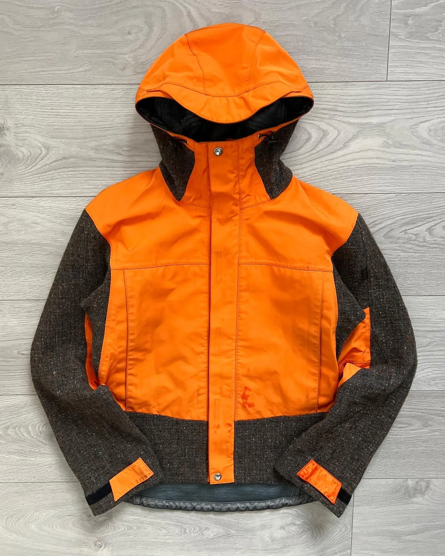 Junya Watanabe x Goldwin x GoreTex Technical Wool Panelled Runway Jacket - Size L fits M