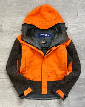Junya Watanabe x Goldwin x GoreTex Technical Wool Panelled Runway Jacket - Size L fits M