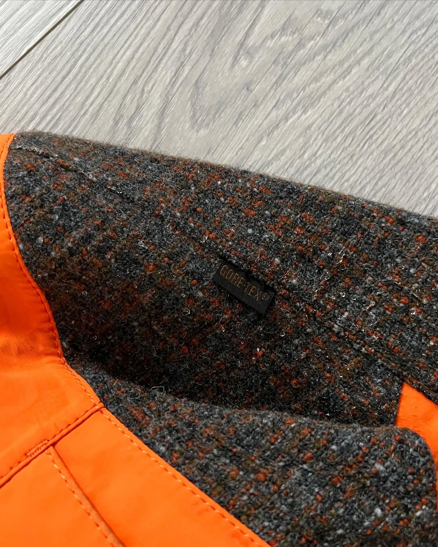 Junya Watanabe x Goldwin x GoreTex Technical Wool Panelled Runway Jacket - Size L fits M