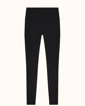 Kinetic Performance Pocket Legging | black