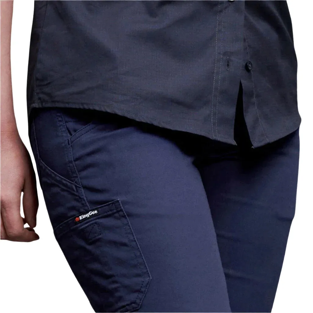 KingGee Women's Stretch Cargo Work Pants (K43011)