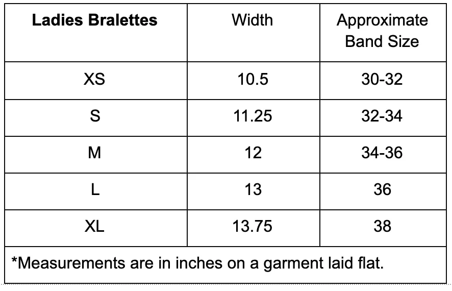 Ladies Bralettes