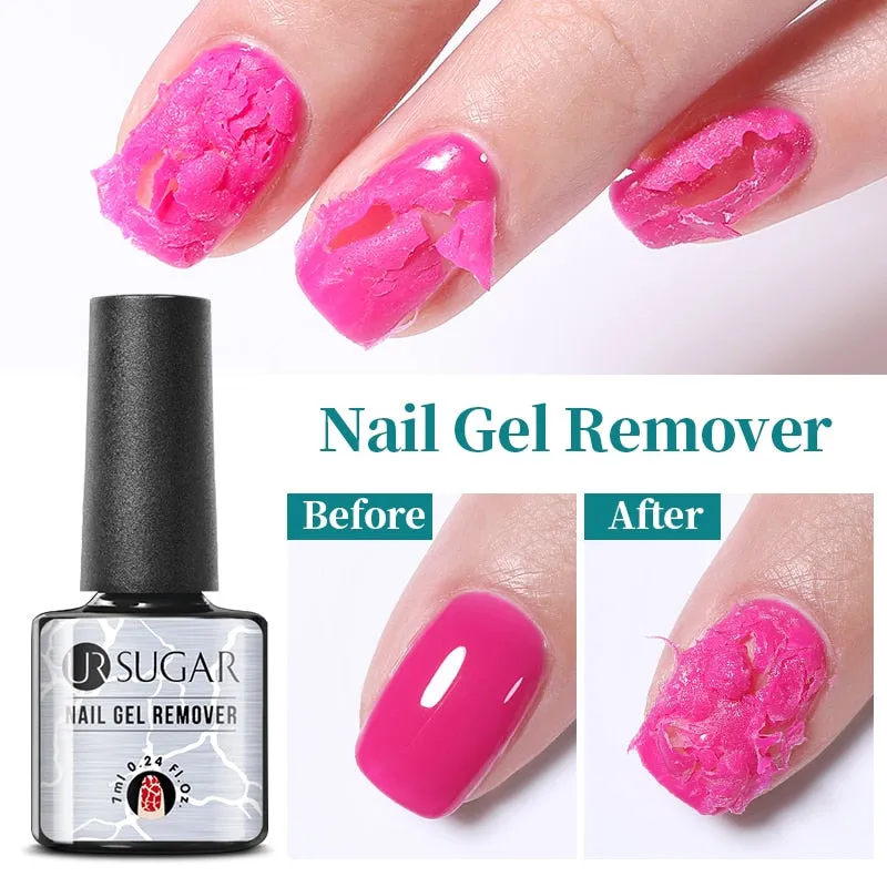 Lady Glams Color Changing Thermal Gel Nail Polish 7ml - Glass Bottle Semi Permanent Temperature Color Changing Glitter