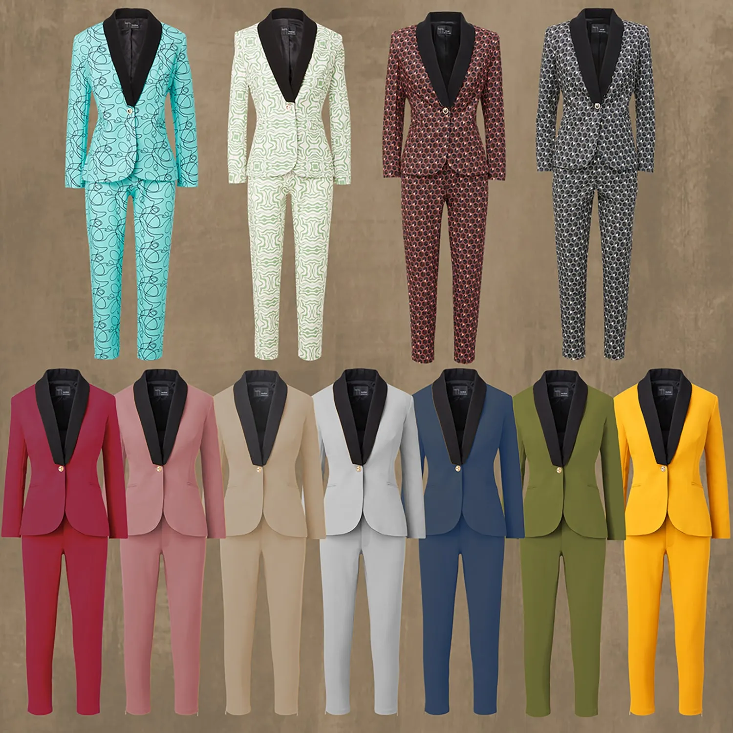 Leggings Suit Pants - Fuchsia