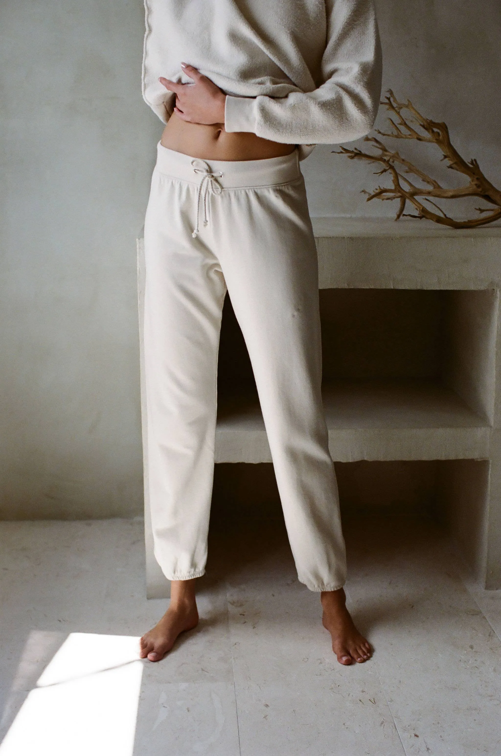Lera Knit Organic Cotton Jogger Pants: by a. ren