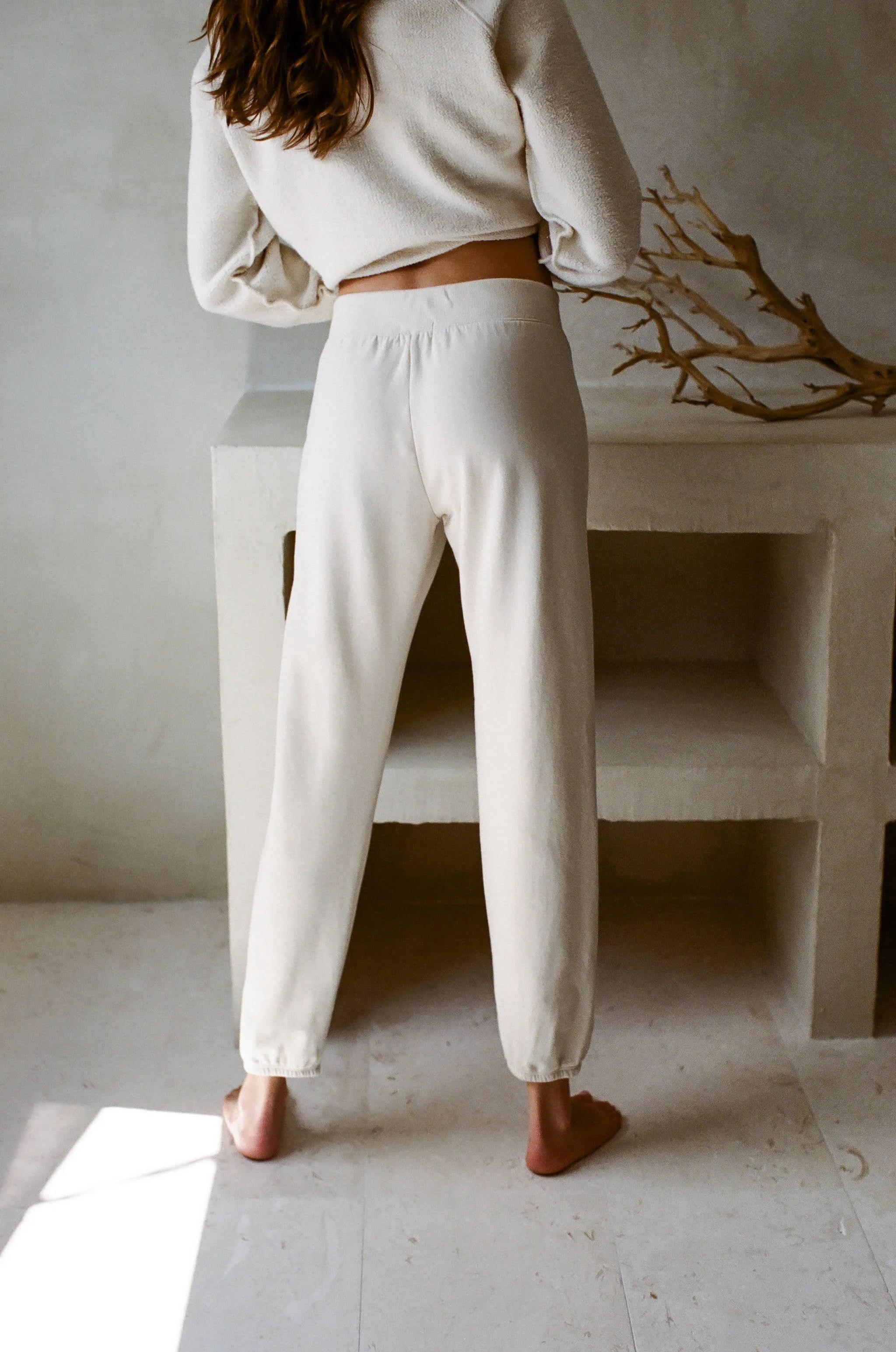 Lera Knit Organic Cotton Jogger Pants: by a. ren