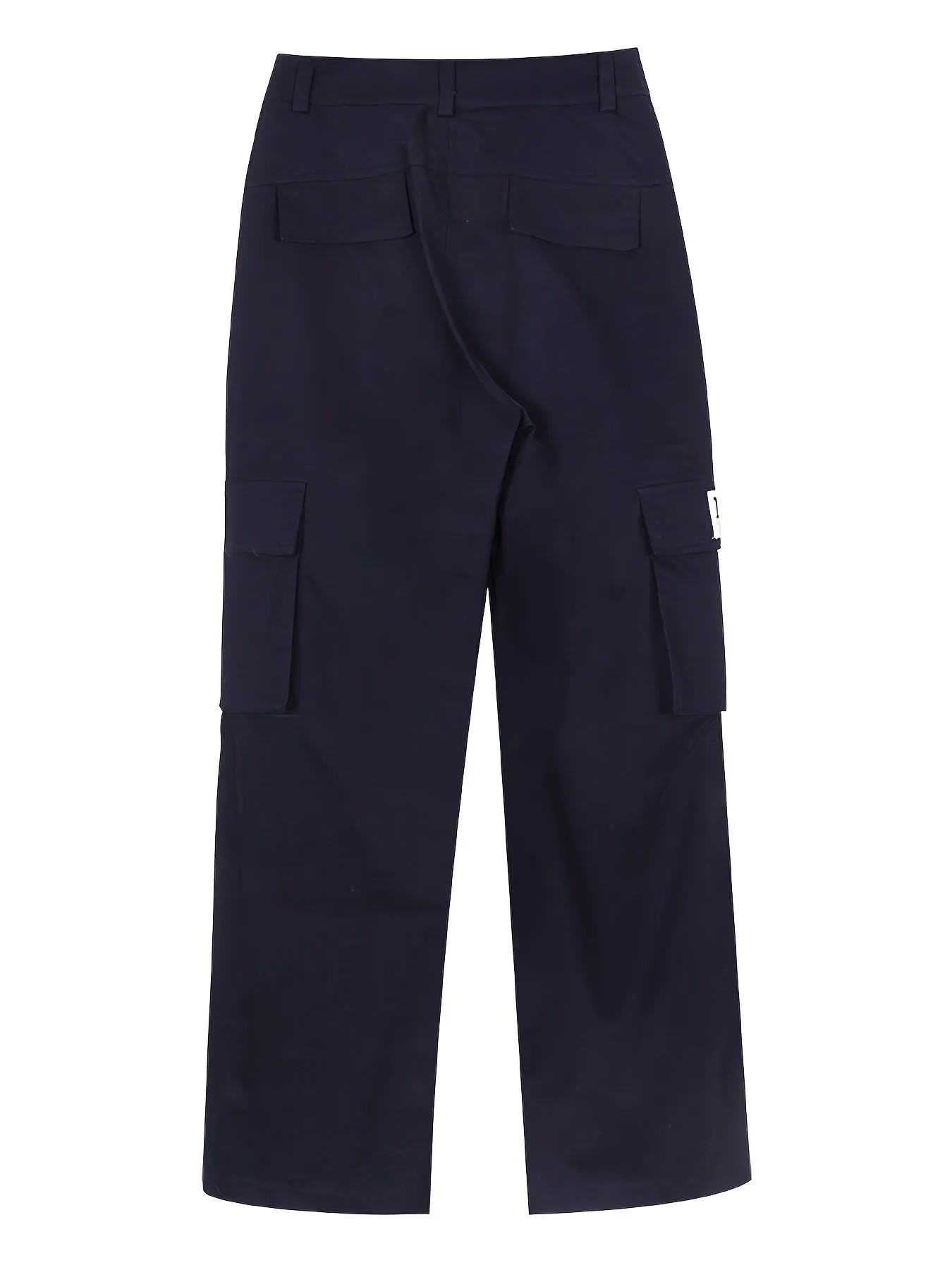 Loose Straight Cargo Casual Pocket High Waist Solid Wide Leg Fashion Comfy Slim Pants