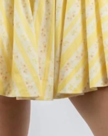 Love Story Mini Dress In Yellow | Yellow