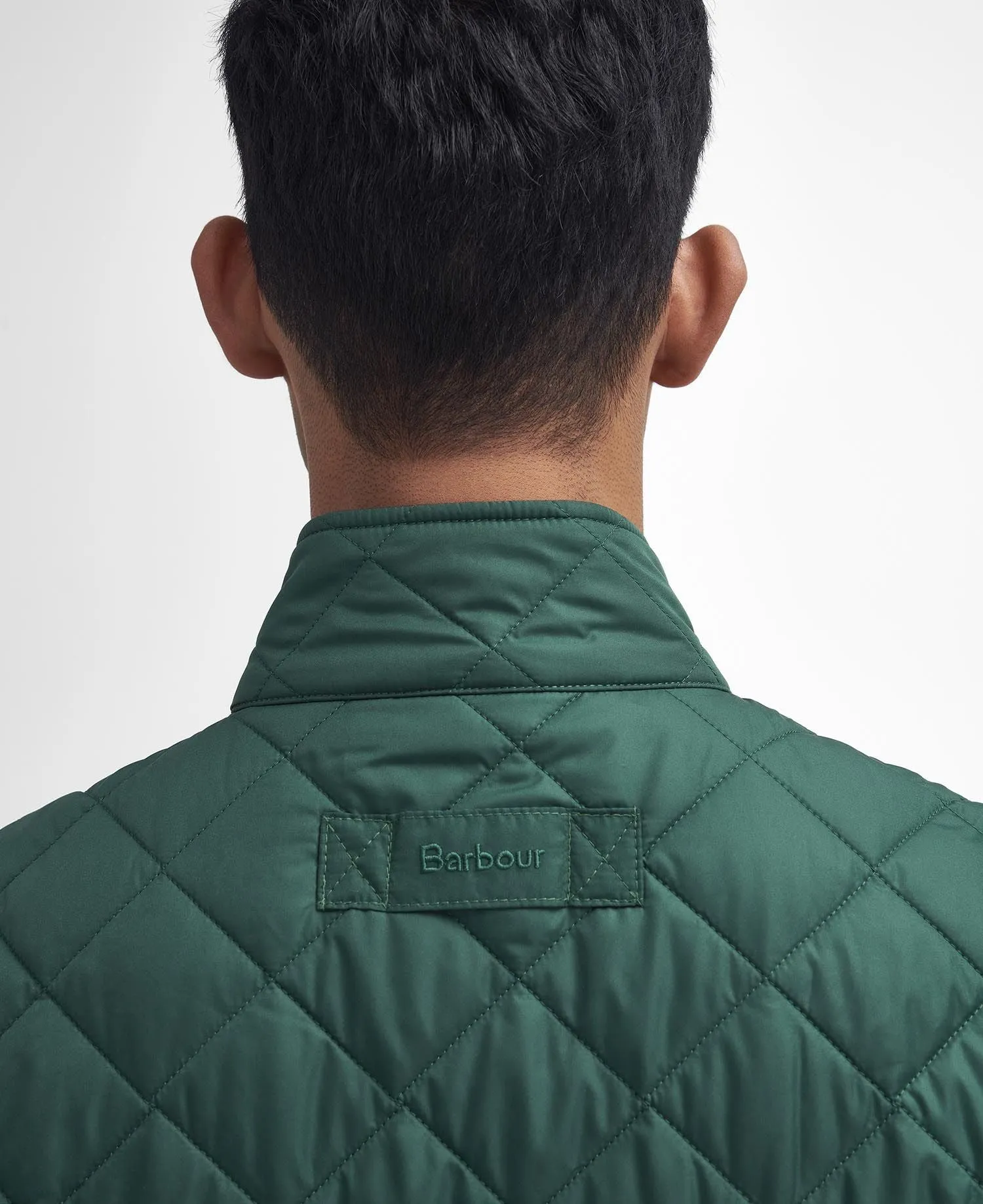 Lowerdale Quilted Gilet-Racing Green