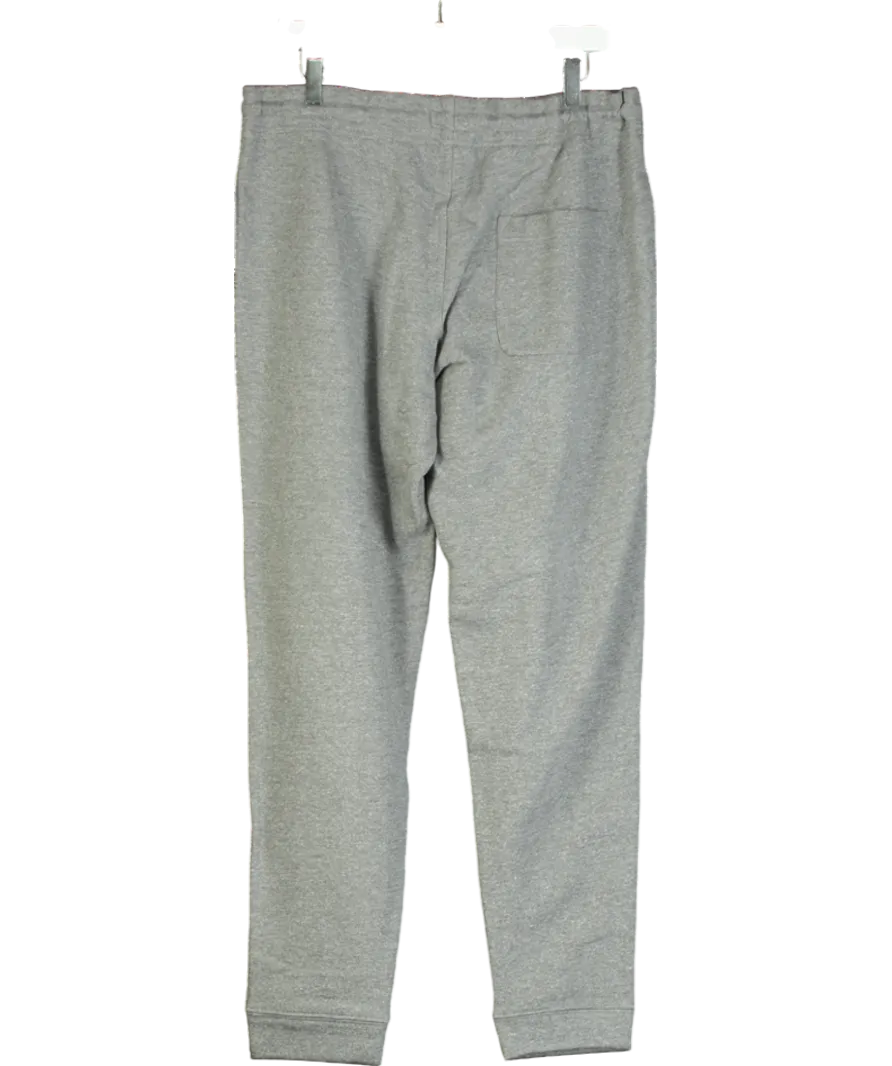 MANGO Grey Cotton Blend Jogger Trouser UK XL
