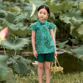 MARC & JANIE Girls Qipao Set 240699