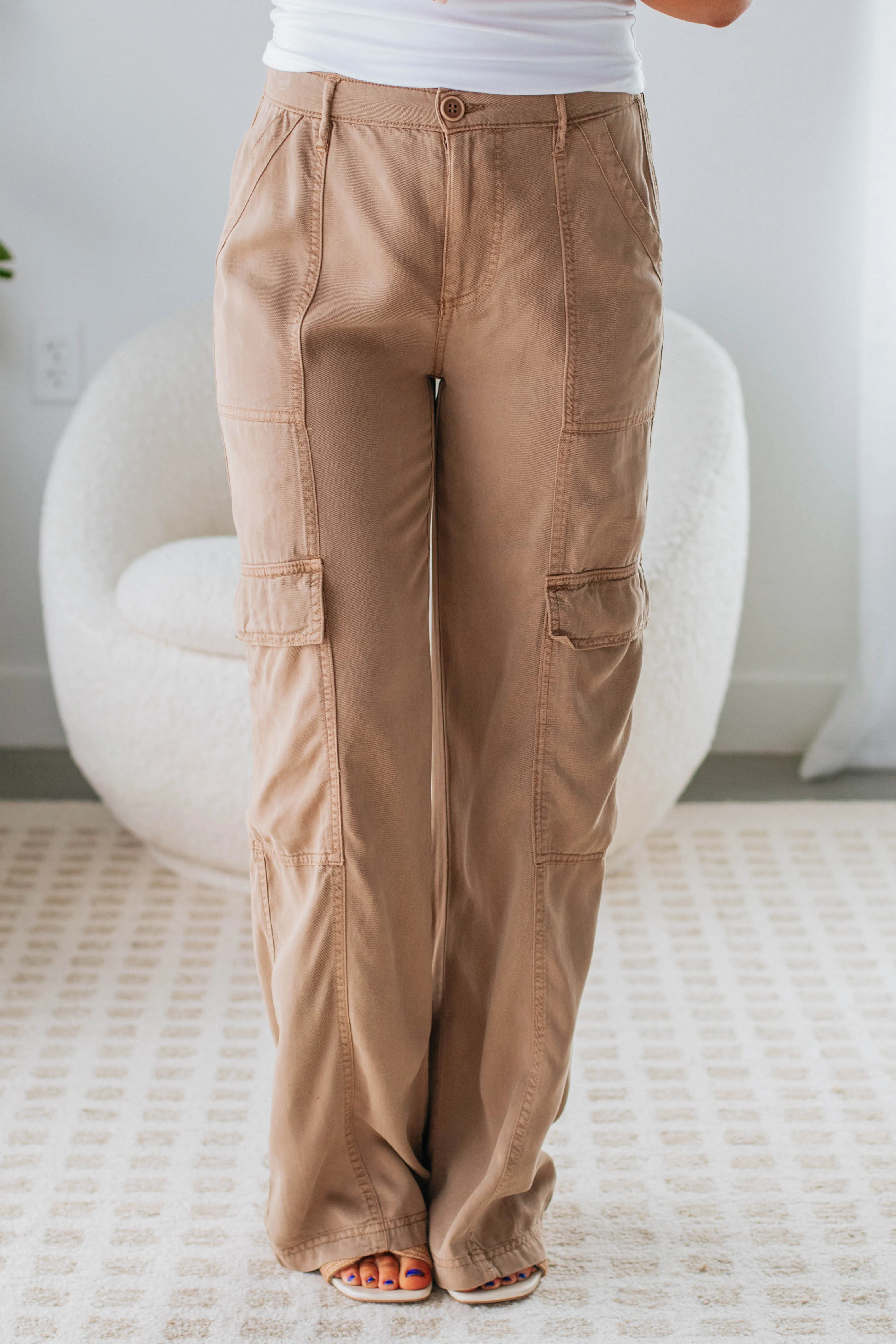 Marino Cargo Pants - Sepia