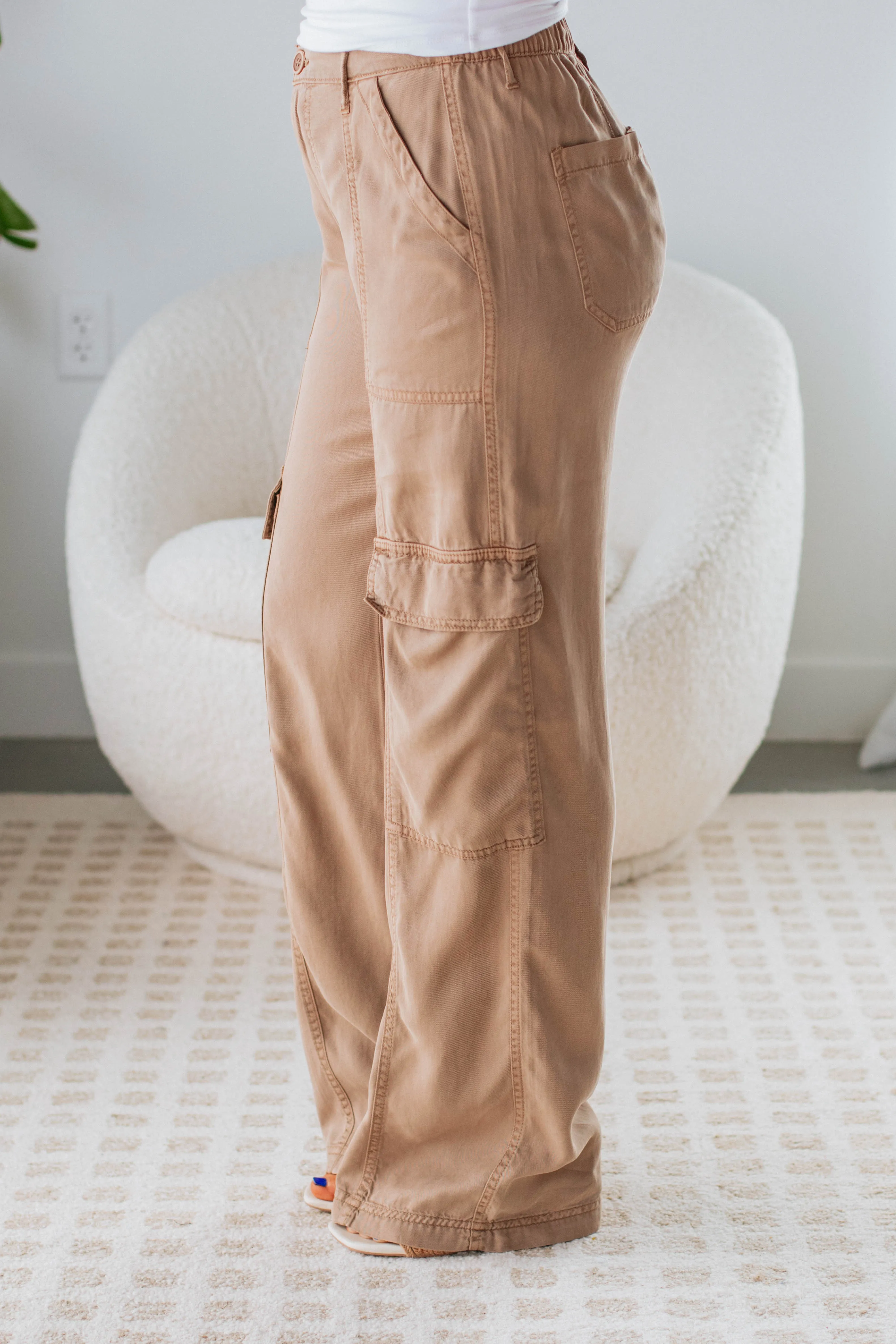 Marino Cargo Pants - Sepia
