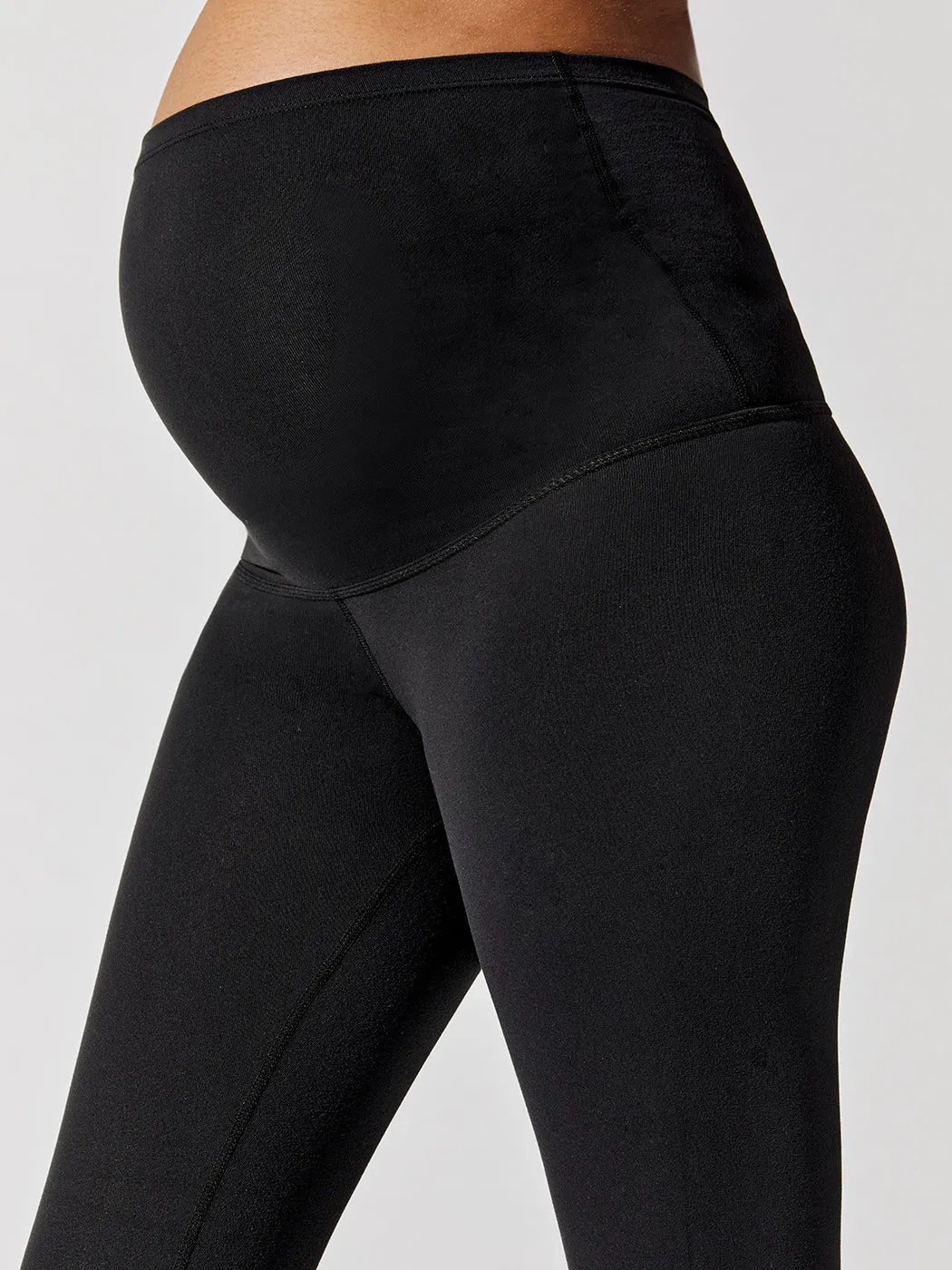 Maternity Love The Bump Long Legging - Jet Black