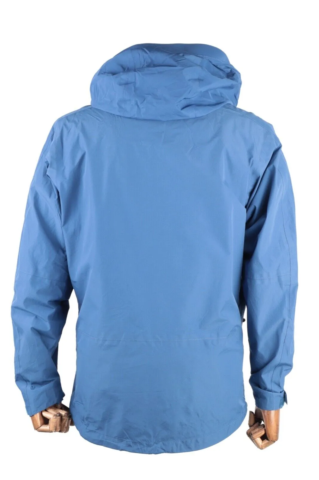 Men's BERGHAUS Gore Tex Blue Hooded Outdoor Rain Jacket Size M
