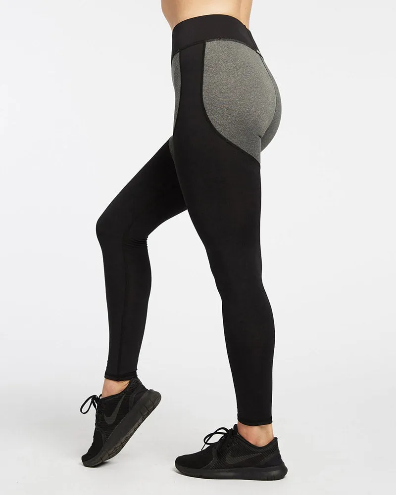 Michi Cadence Legging - Womens - Grey/Black