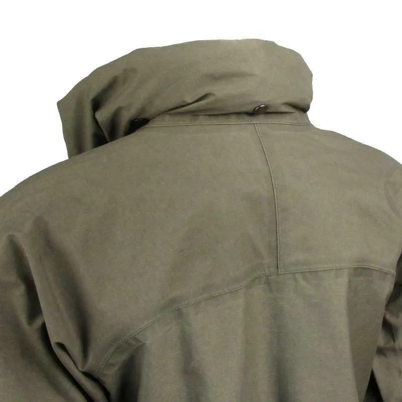 Military Austrian Army Alpine Combat Gore-Tex Jacket Waterproof Sz Small Green