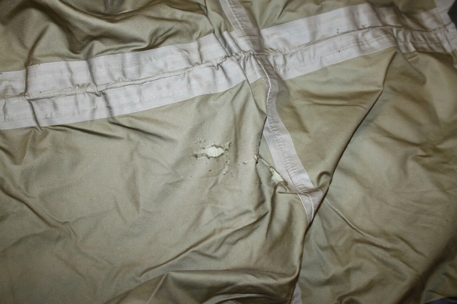Military Austrian Army Alpine Combat Gore-Tex Jacket Waterproof Sz Small Green