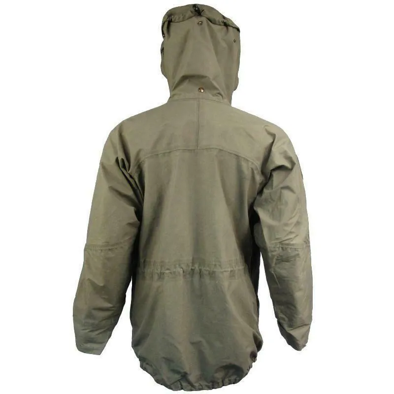 Military Austrian Army Alpine Combat Gore-Tex Jacket Waterproof Sz Small Green