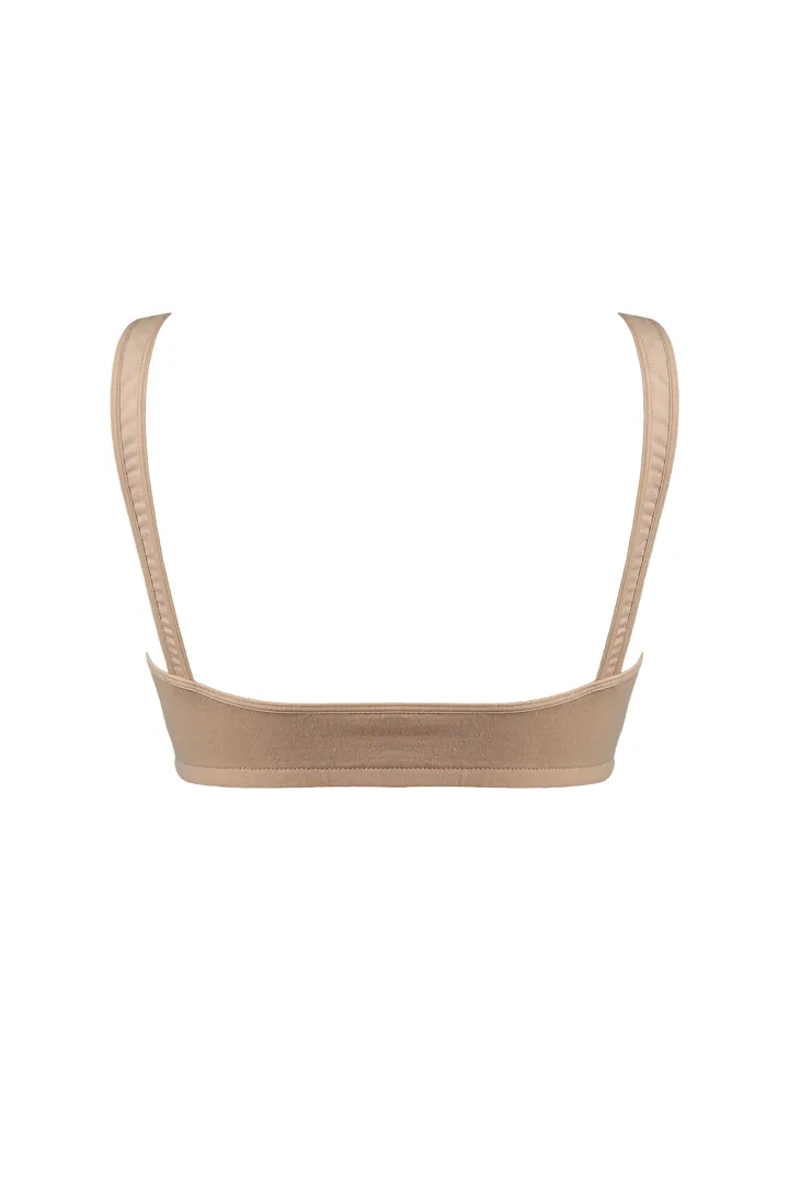 MILOU Scooped Bralette in Ecru