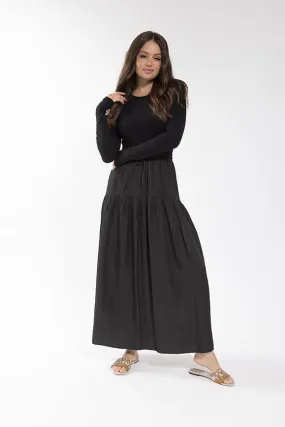 MONN Chambray Combo Dress