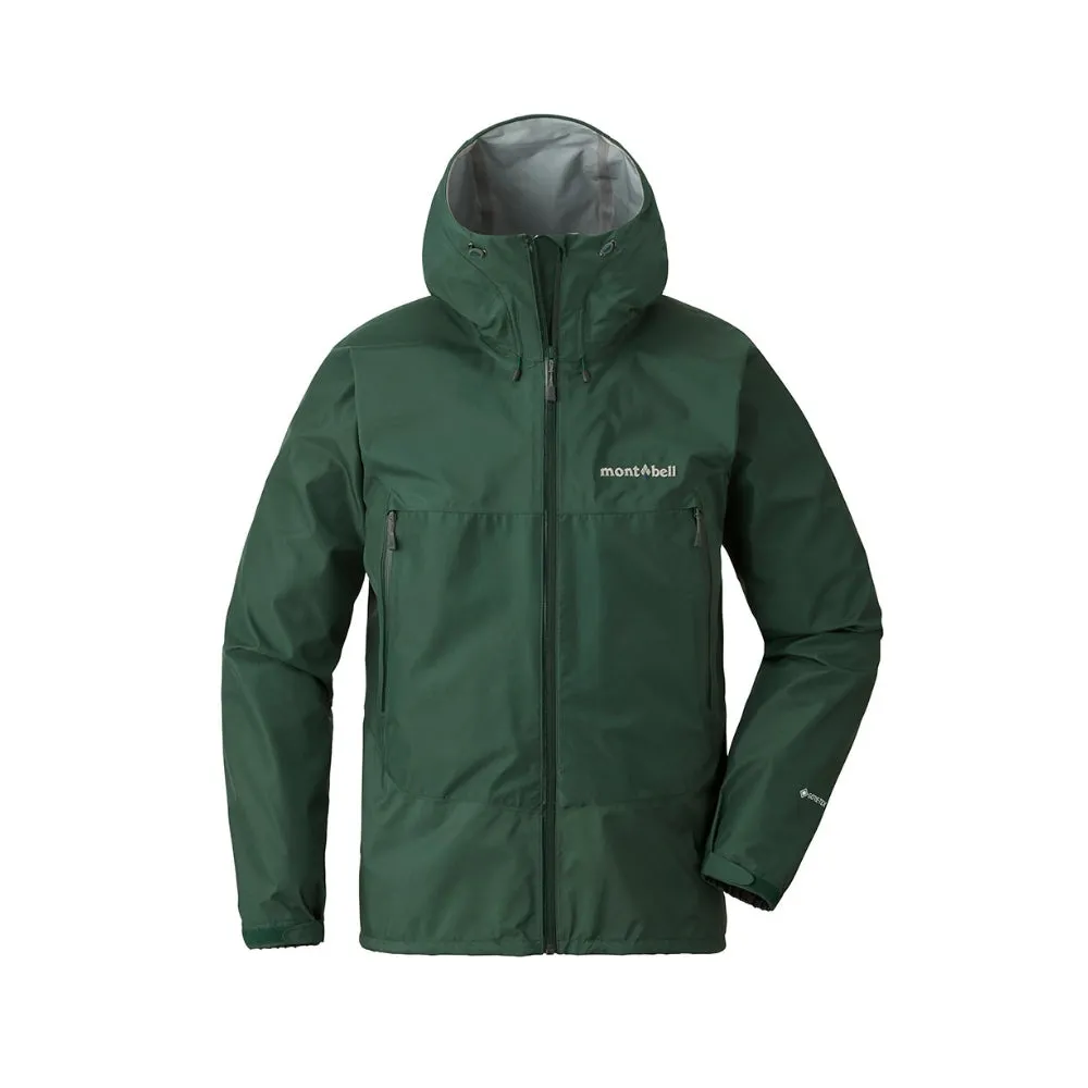 Montbell Men's Rain Jacket Rain Dancer Hooded - GORETEX Waterproof Lightweight Windproof