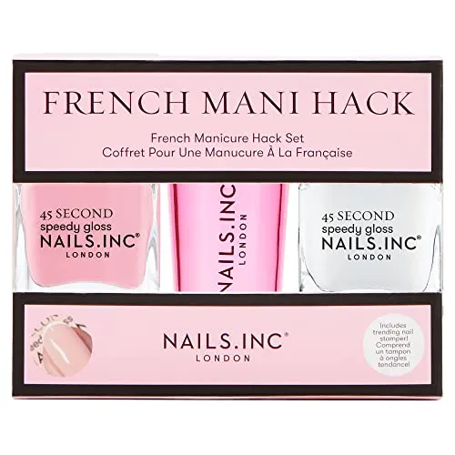 Nails Inc French Mani Hack Duo, Pink