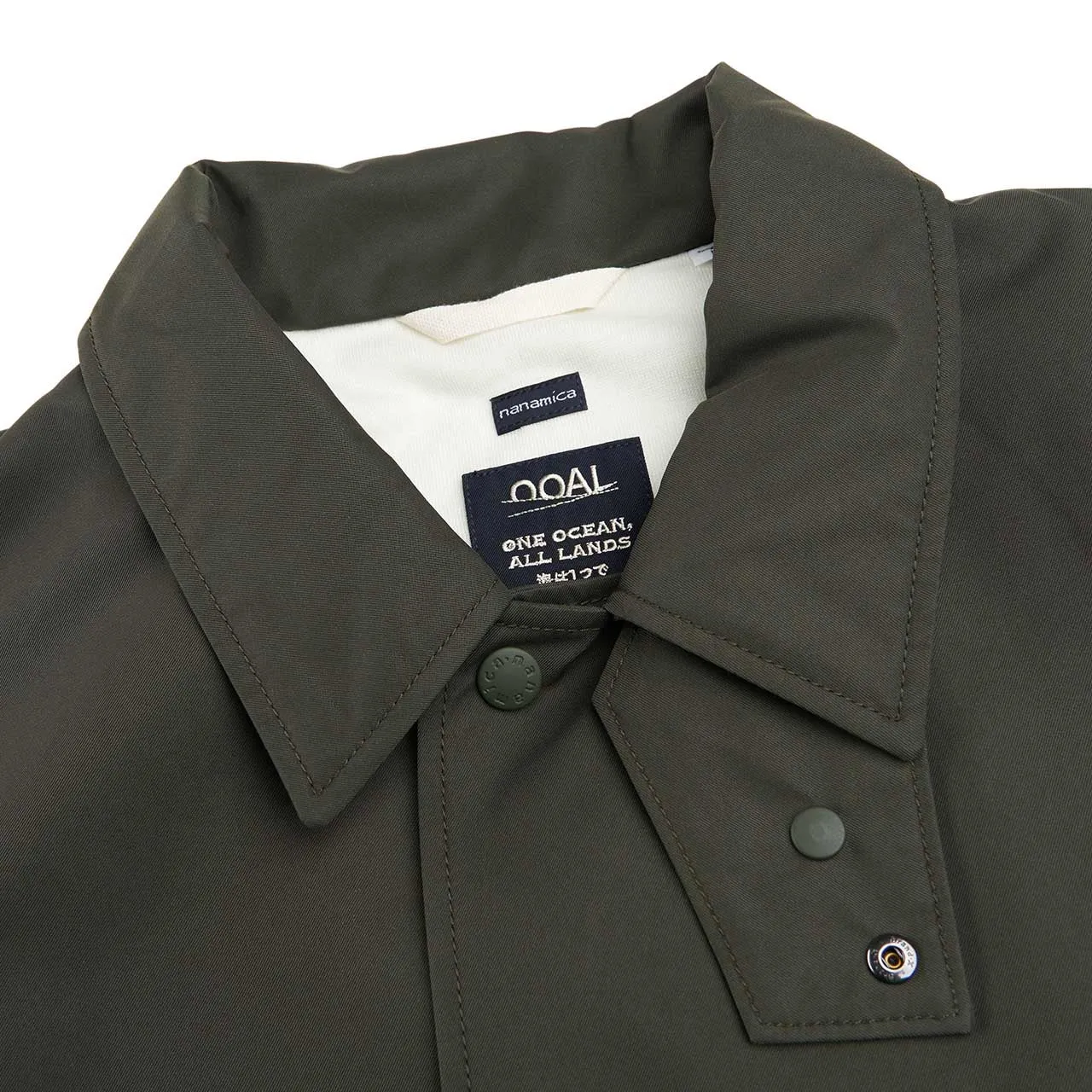 nanamica 2l gore-tex coach jacket (khaki)