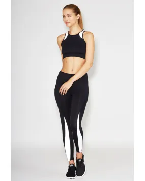 Noli Luna Glass Legging - Womens - Black/White