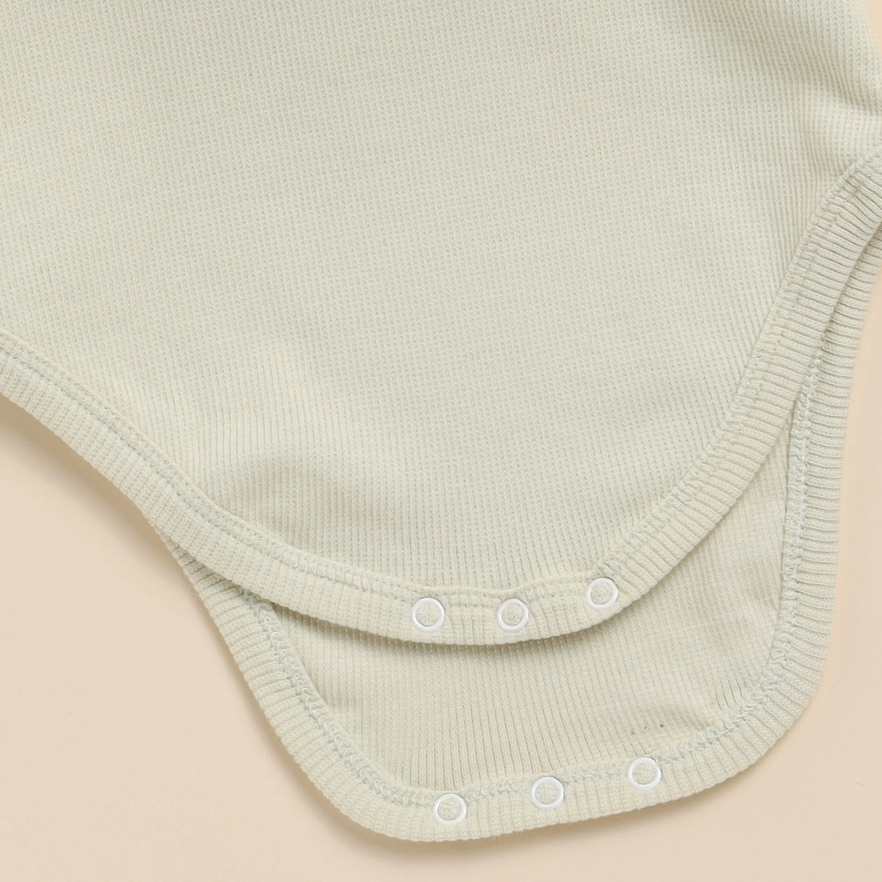 Oatmeal Organic Long Sleeve Bodysuit