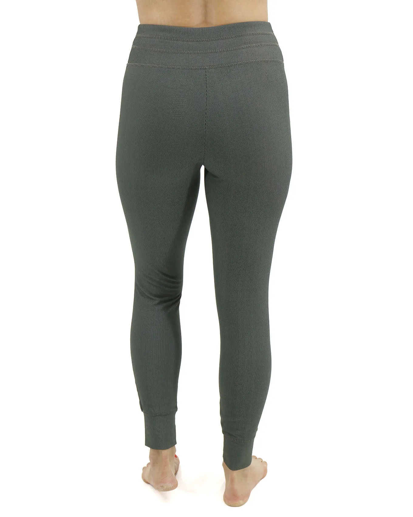 Olive Performance Jogger Leggings