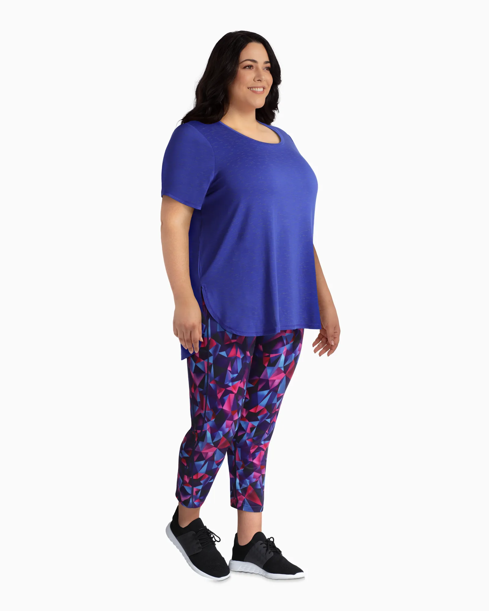 Olla Performance Legging | Navy / Magenta