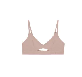 Organic Basics Soft Touch Bralette Dusty Rose