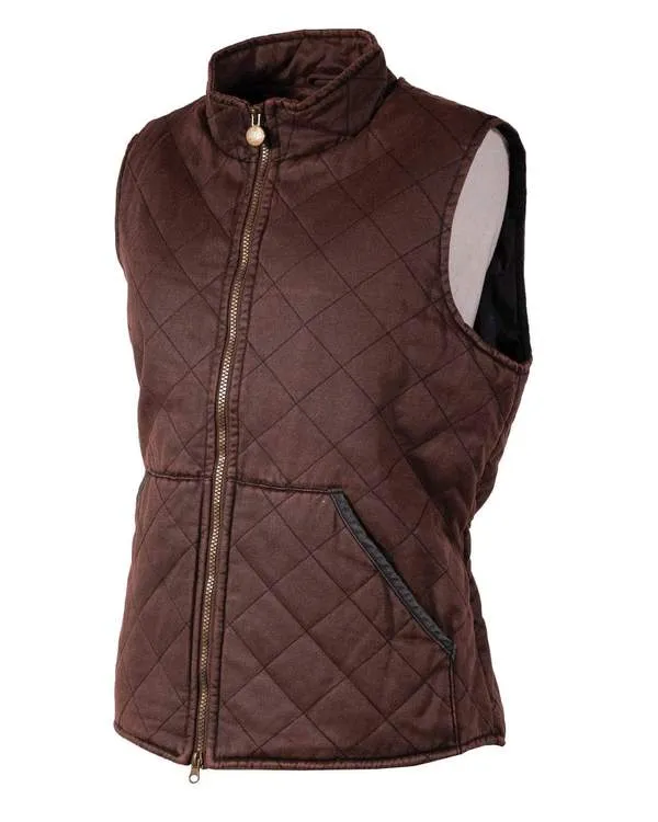 Outback Women's Roseberry Vest - Burnt Red