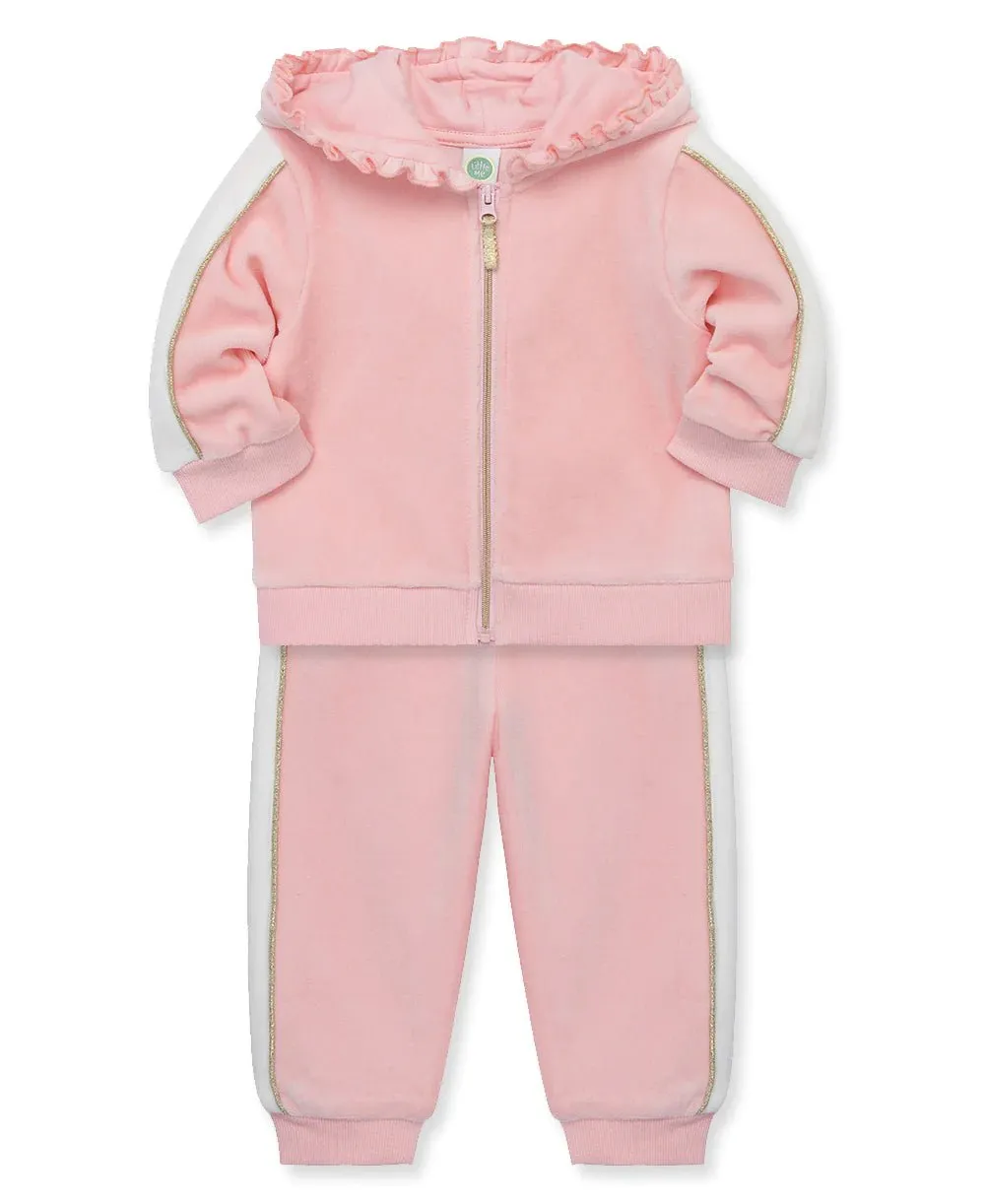 Pink Shine 2Pc Hoodie Set