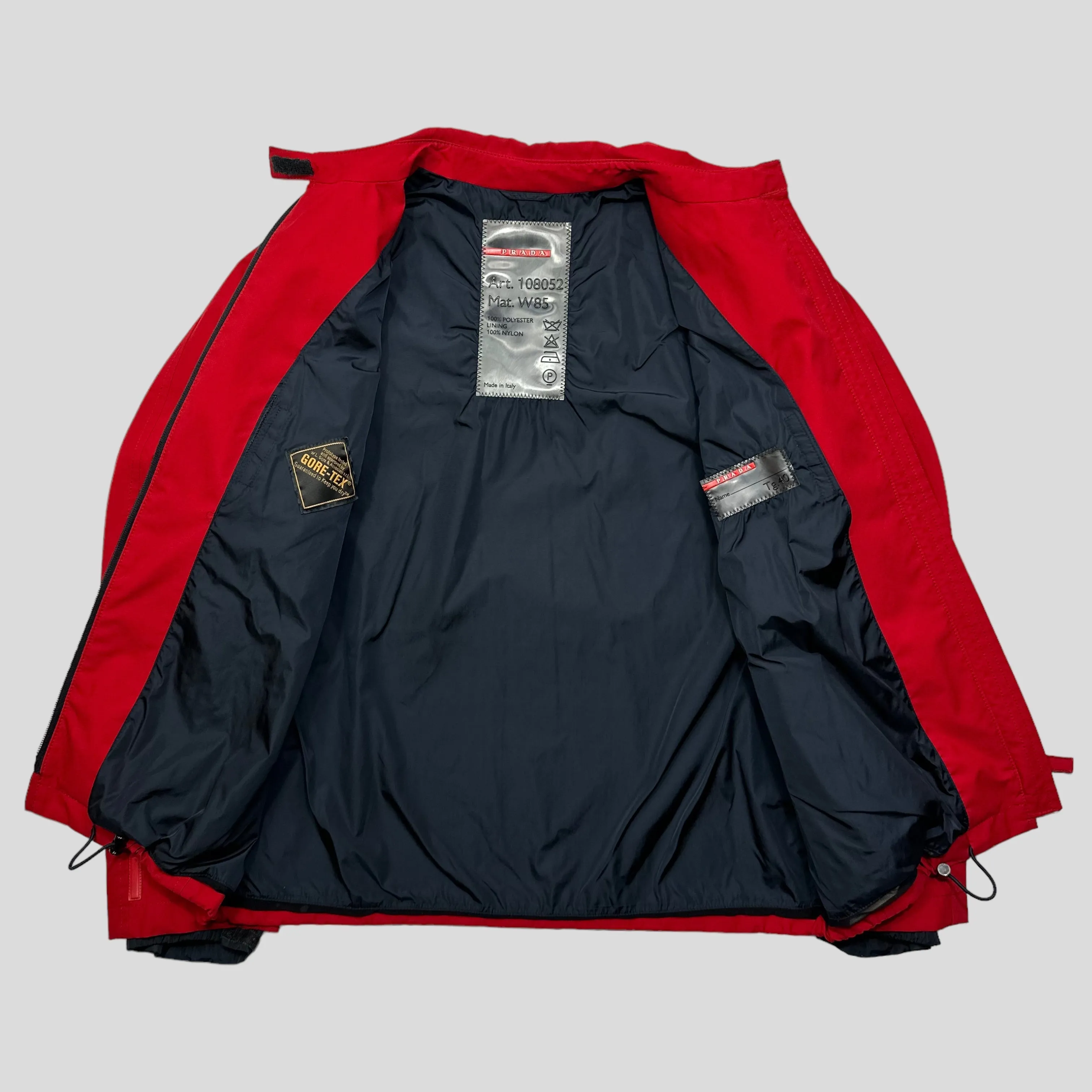 Prada Sport SS00 Goretex  Harrington Jacket Set - S/M