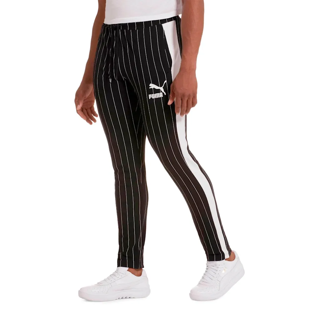 Puma Men's 579874 Pinstripe T7 Track Jogger Pants