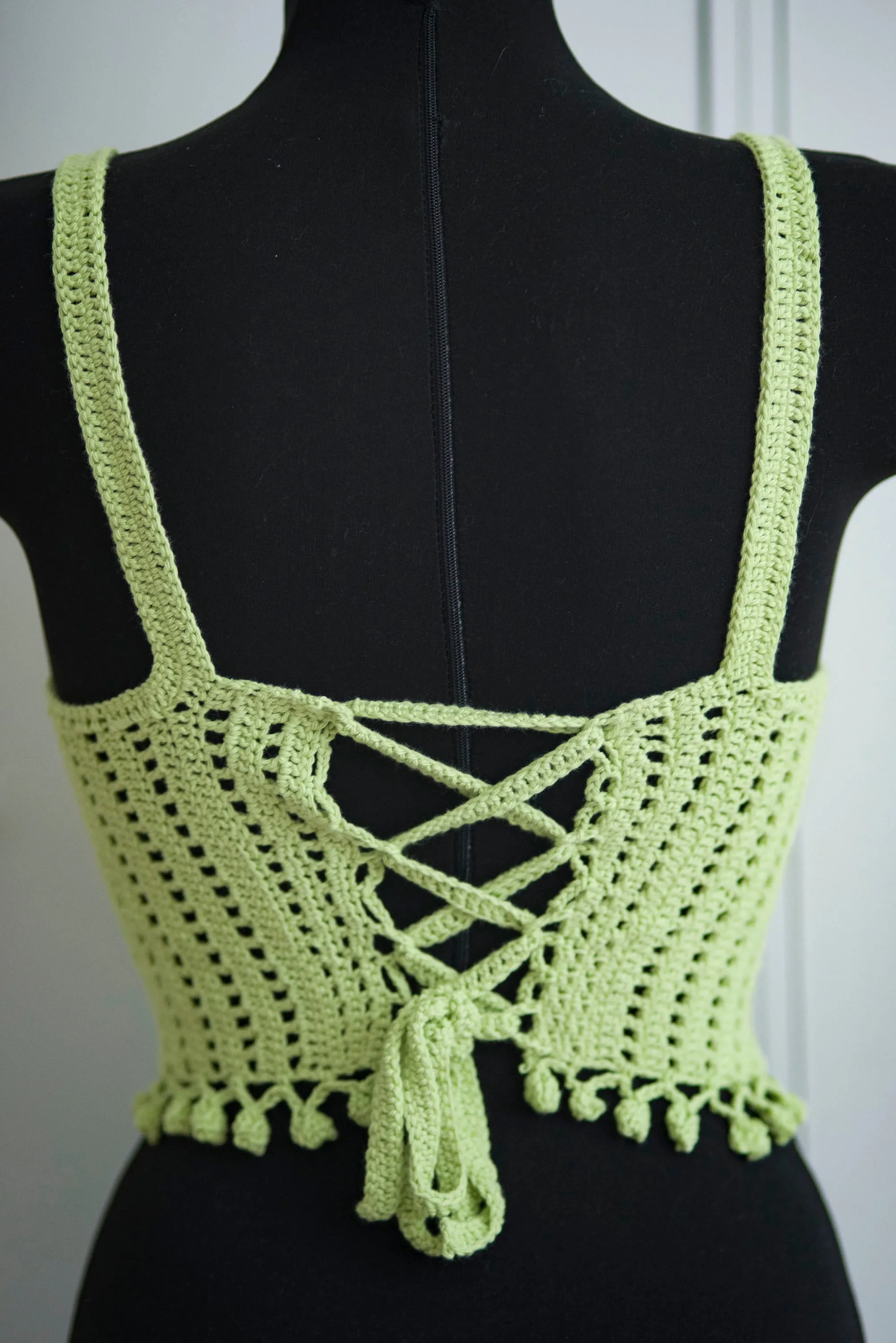 "Mint" bralette top