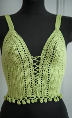 "Mint" bralette top