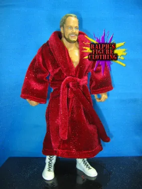 "Stunning" Steve Austin Red Velvet Robe